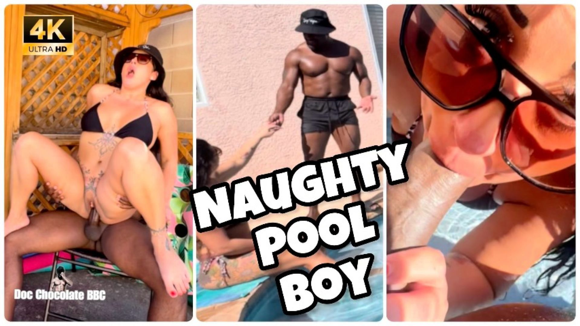 NAUGHTY POOL BOY Pinkinfanity x Doc Chocolate BBC
