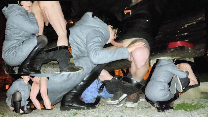 Rimming until my face sticks