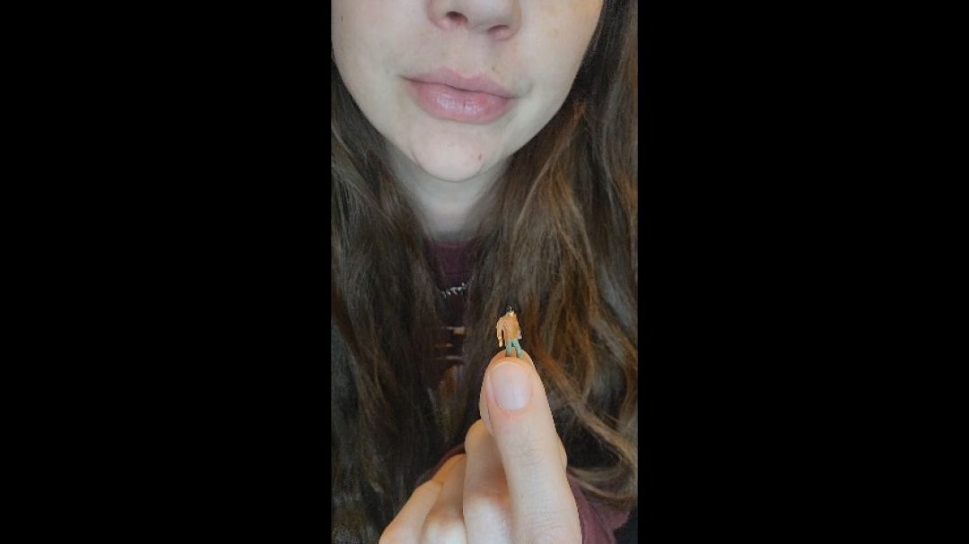 You're Tiny Compared to my HUGE feet