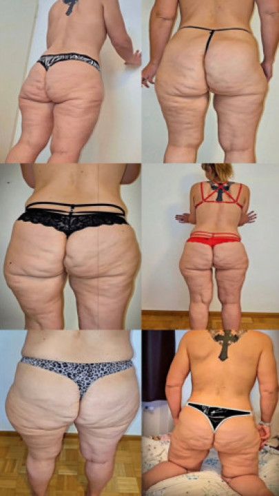 Fat ass in thong compilation 2