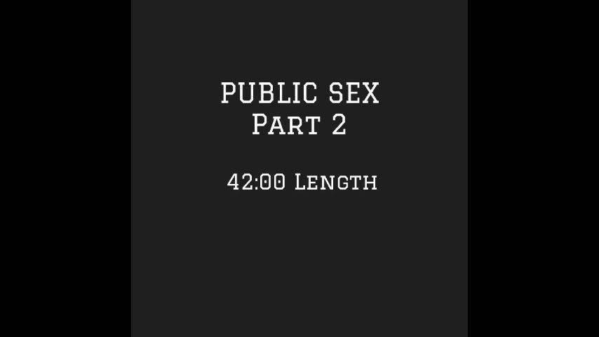 Public Sex 2