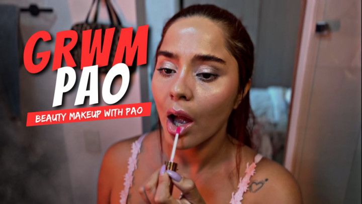 Getting ready with me make up edition