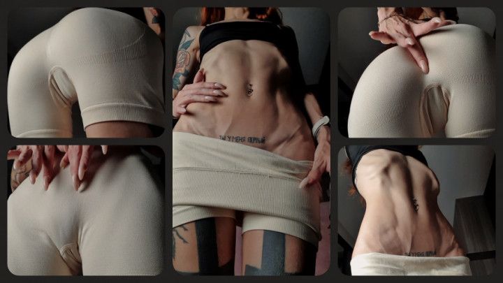 Abs Teasing Leggings-shorts