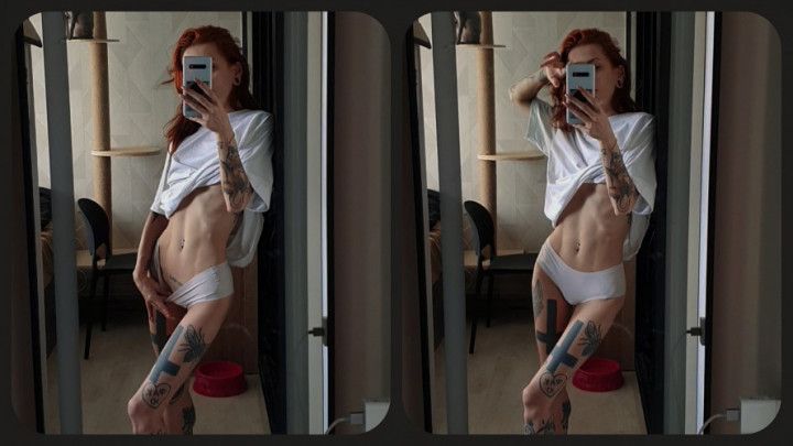 Perfect Skinny Babe Sexy Abs