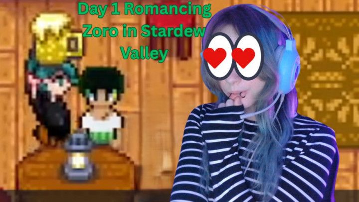 Stardew Valley ~ Romancing Roronoa Zoro day 1