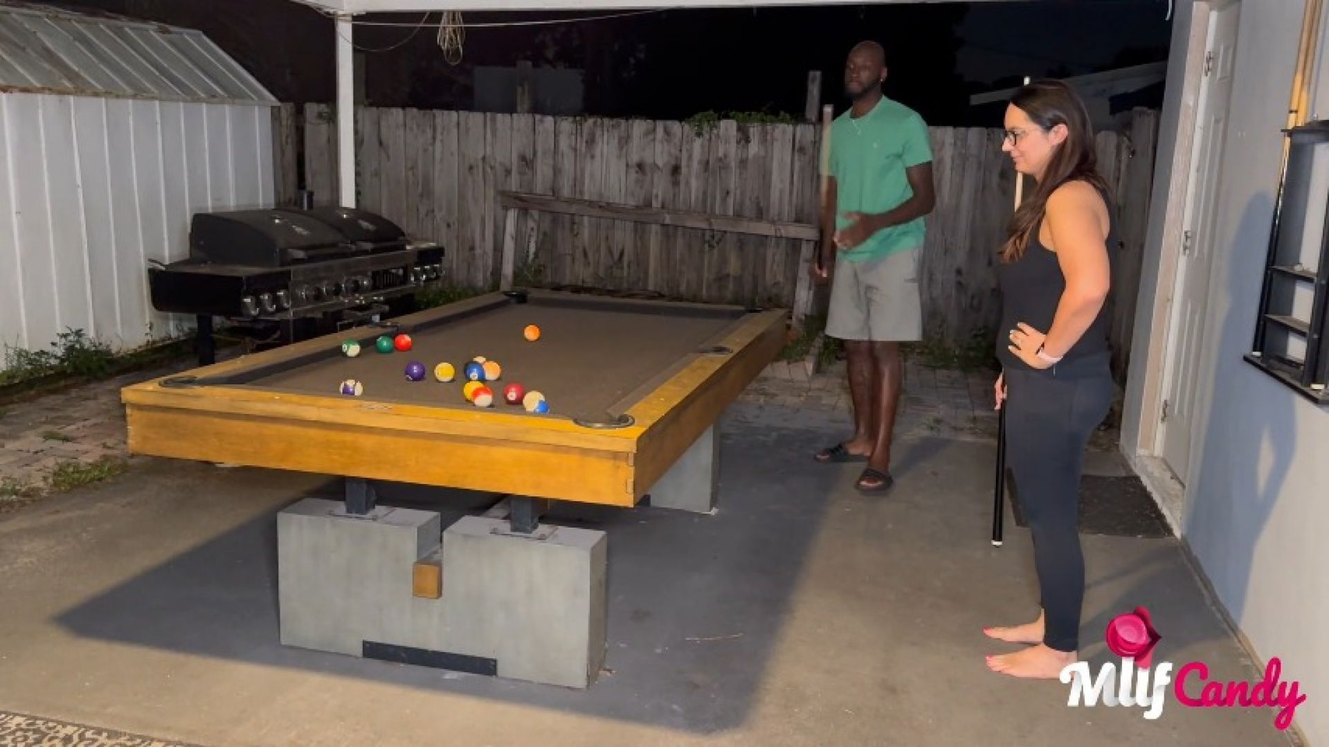 Samantha Extreme loses at Pool and gets fuck on Pool Table