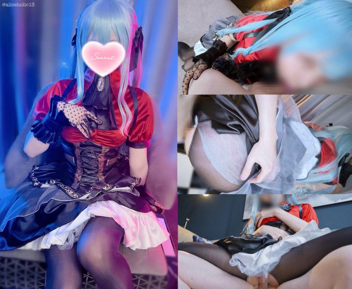 Gothic Dress Anime Cosplaying casting couch