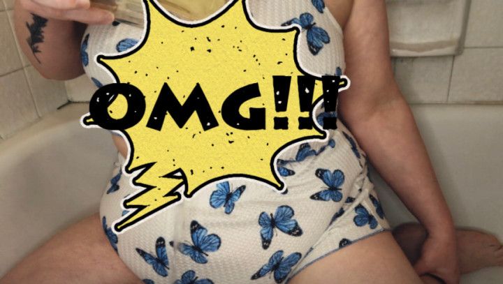 BBW Pouring Piss &amp; Wet Titty Drop