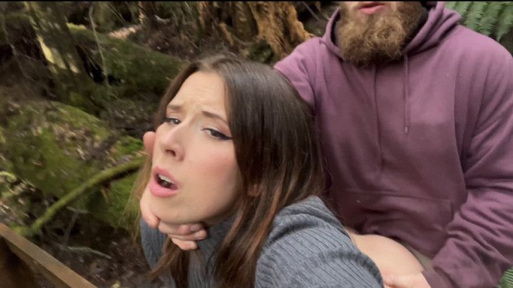Fucked on a public hike