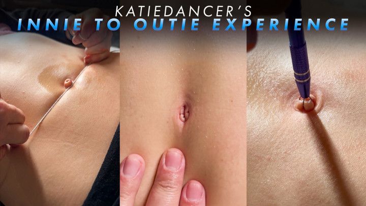KatieDancer's Innie to Outie Belly Button Experience 4K