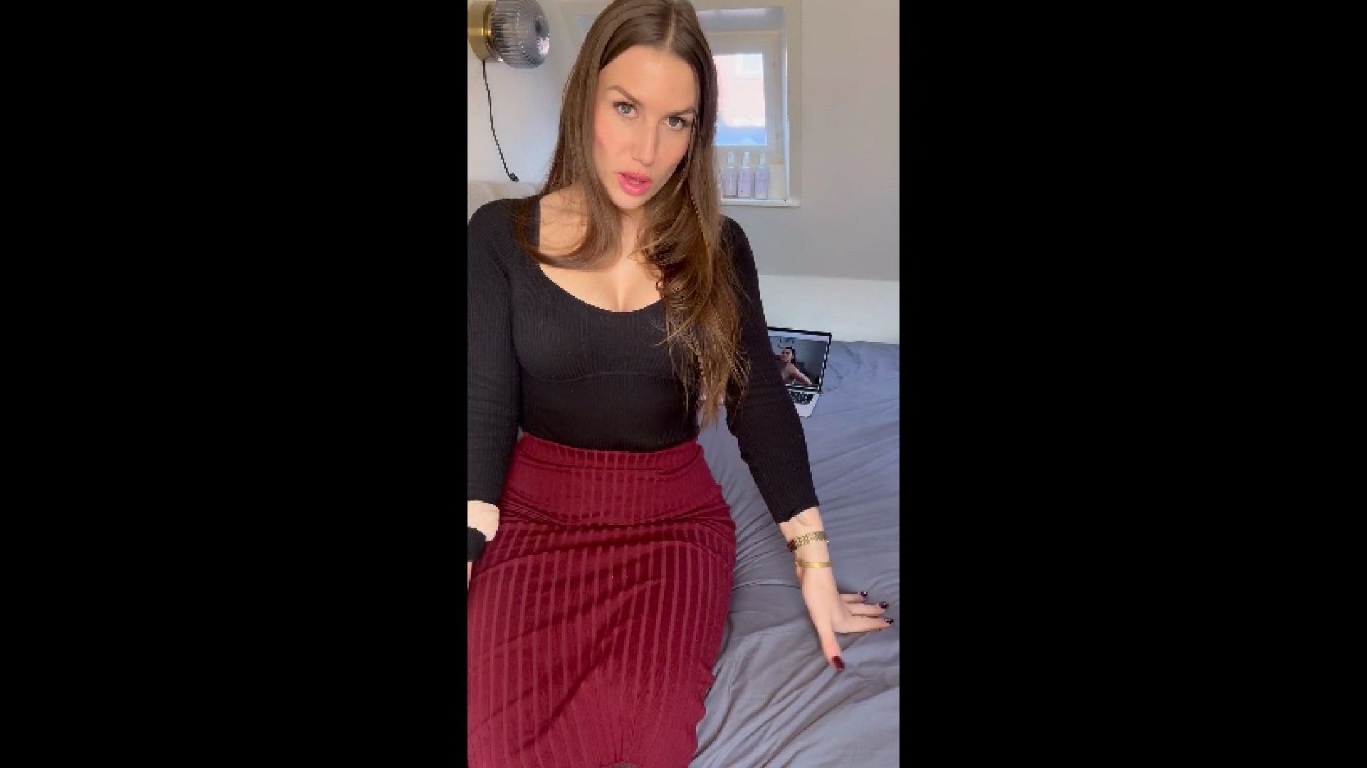 Stepsister Caught Watching Interracial Porn JOI