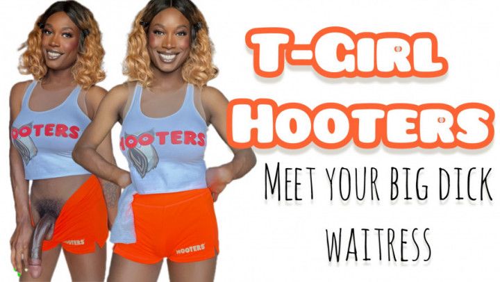 Hooters Waitress is Packing thick Meat