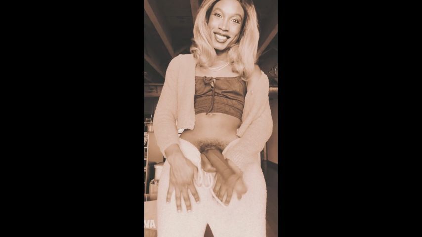 Sensual Black Trans Lady PMV