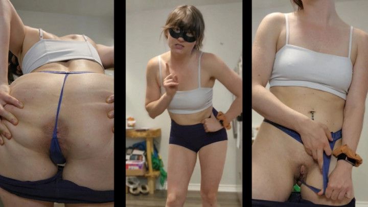 Teasing w My Ass Floss