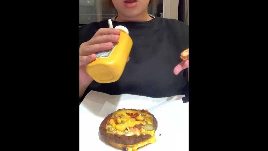 Watch me eat a burger