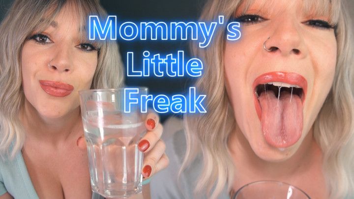 Step-Mommy's Little Burp and Spit Loving Freak