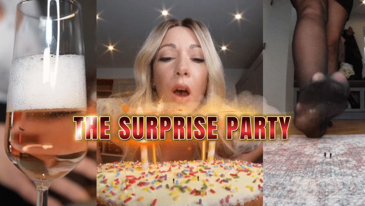 Giantess' Surprise Party