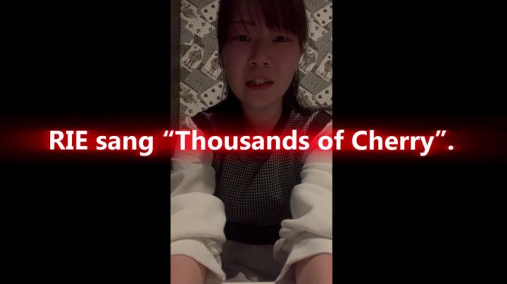 RIE Sang Thousands of Cherry Trees