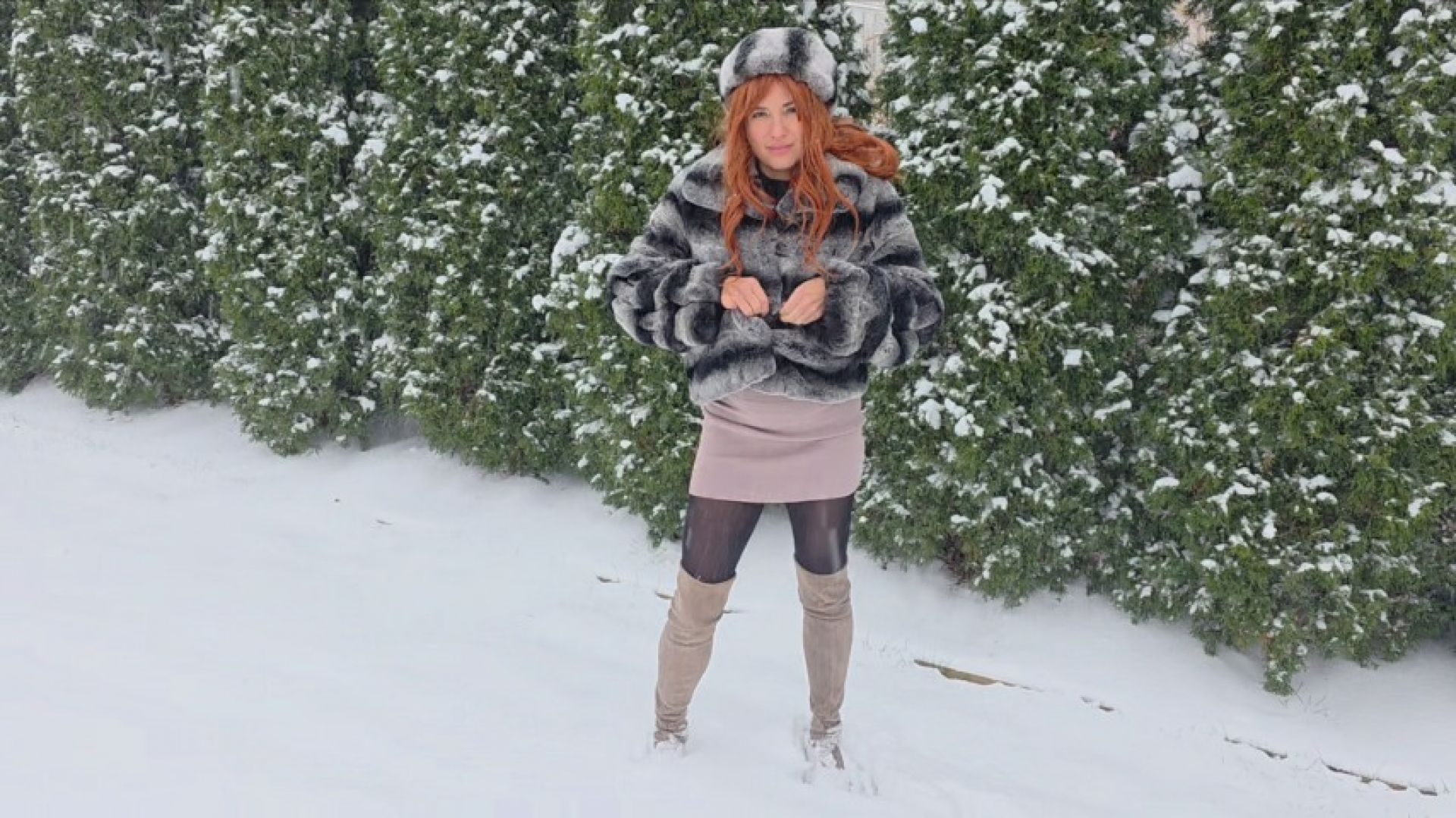 Winter Wonderland Fur Coat Try On Haul