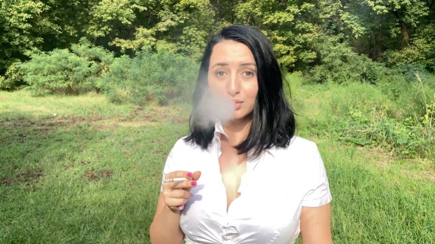 Smoking in the forest