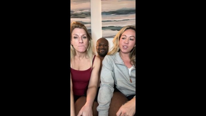 LIVE Fun Charlie x Jade Li x Doc Chocolate before Fucking