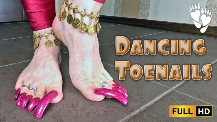 Long TOENAILS &amp; BRACELETS - Dancing, tapping, scratching