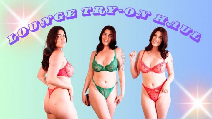 NUDE] Lounge Brand Lingerie Try On Haul