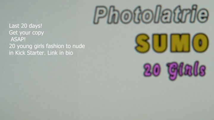 20 girls fashion to nude Sumo last 20 days project