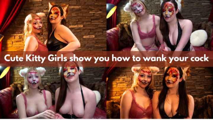 Cat Girls in Face Paint JOI