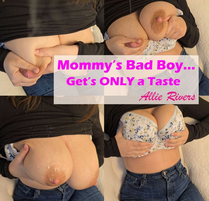 Step-Mommy's Bad Boy - Watch Me Drink My OWN Breastmilk