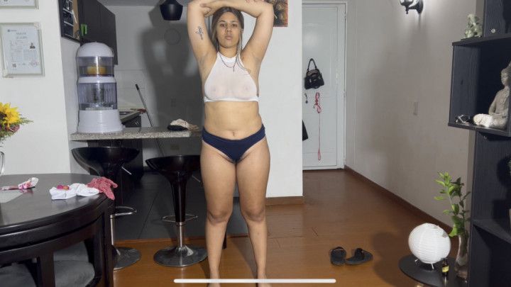 360P VER step-dad makes me try my new panties in front of him