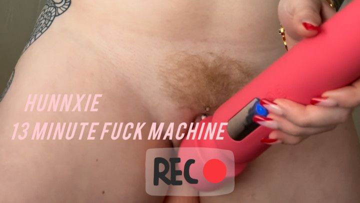 11min Fuck Machine / Vibrator Orgasm