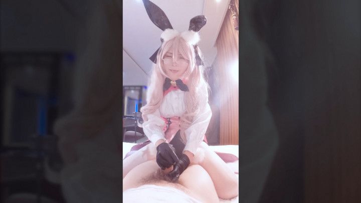 Riding Handjob FGO Tamamo Koyanskaya Cosplayer get Fucked 4