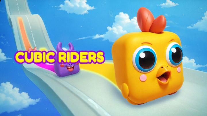Platinum Game: Cubic Riders PS4 Version