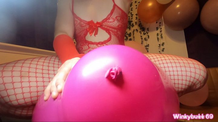 Looner Femboy Valentine's Day Balloon Inflate, Ride &amp; POP