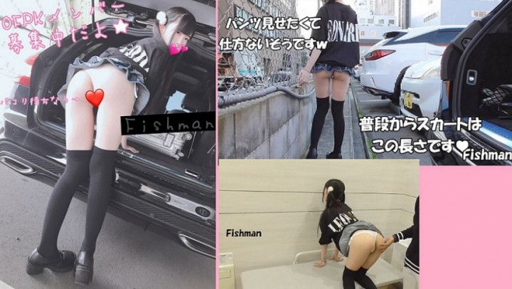 Sex in public toilet, creampie in hotel