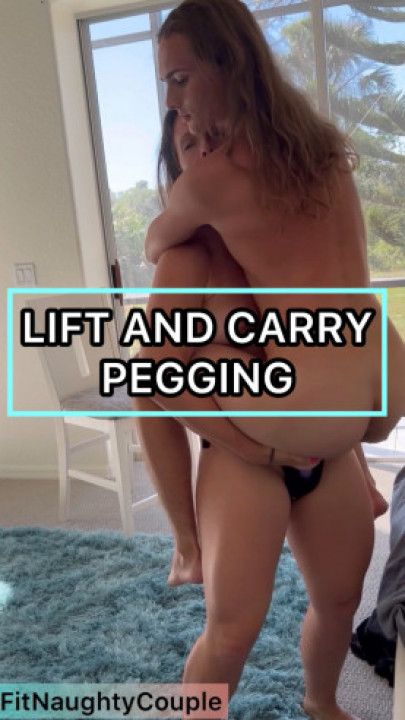 Step-Mommy step-Son Lift and Carry Pegging