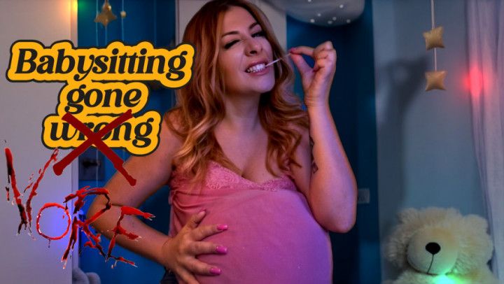 Babysitter needs vore