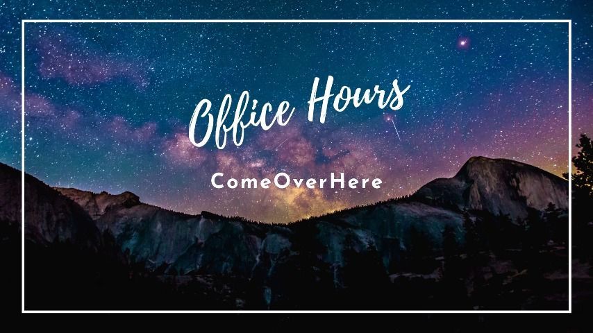 Office Hours