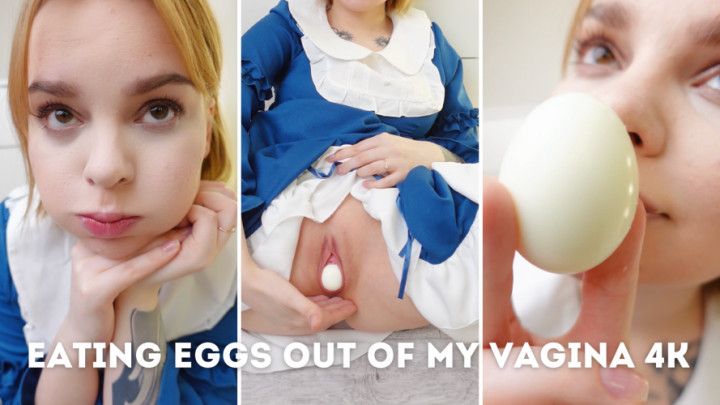 FOOD FETISH | EGG IN PUSSY 4K