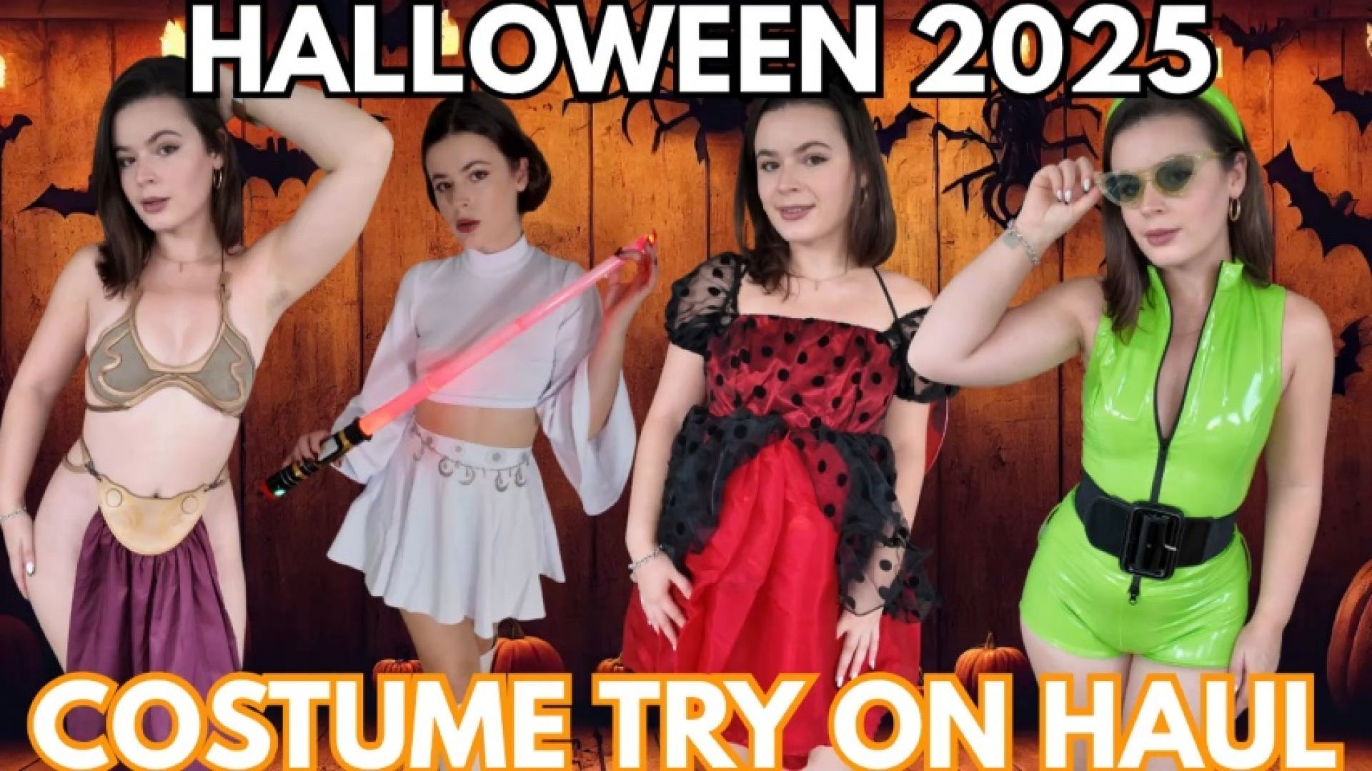 SFW Halloween 2025 Costume Try On Haul