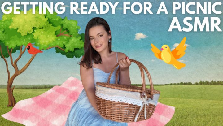 Getting ready for a picnic ASMR