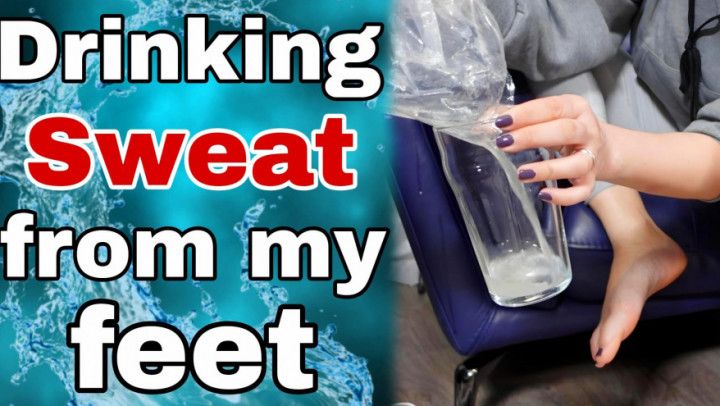 Swallow my Foot Sweat! Femdom Slave Task BDSM Sweaty Body