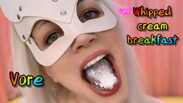 VORE WHIPPED CREAM BREAKFAST