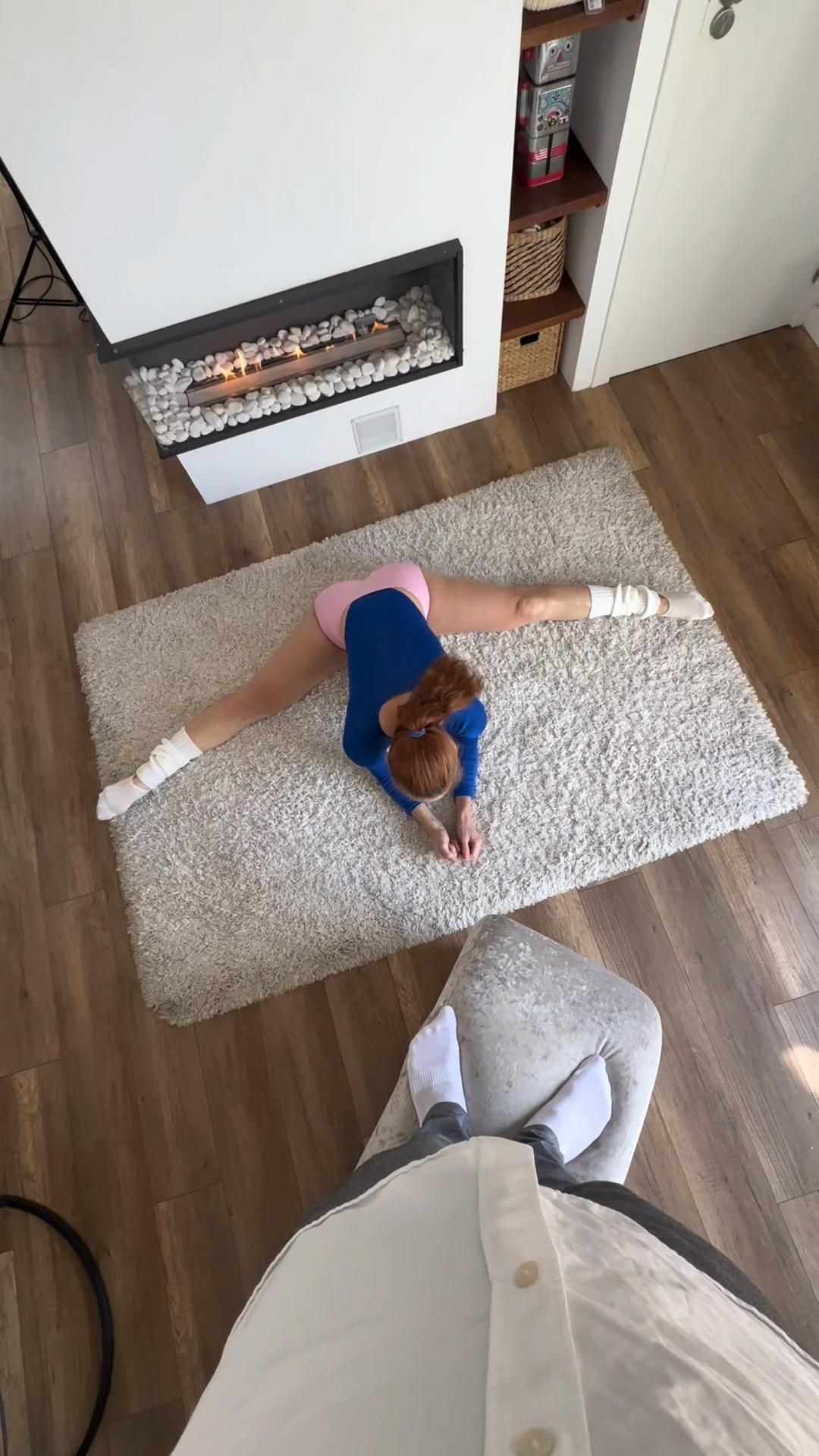 Gym Fitness stretching Butterfly Senses lovely