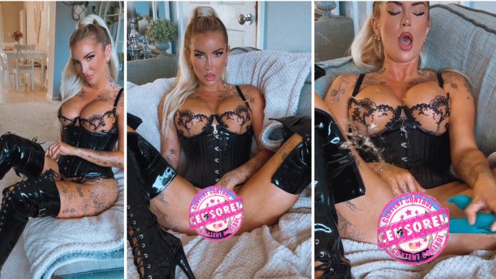 Step-Mommys Humiliating Blackmail with Squirting and JOI