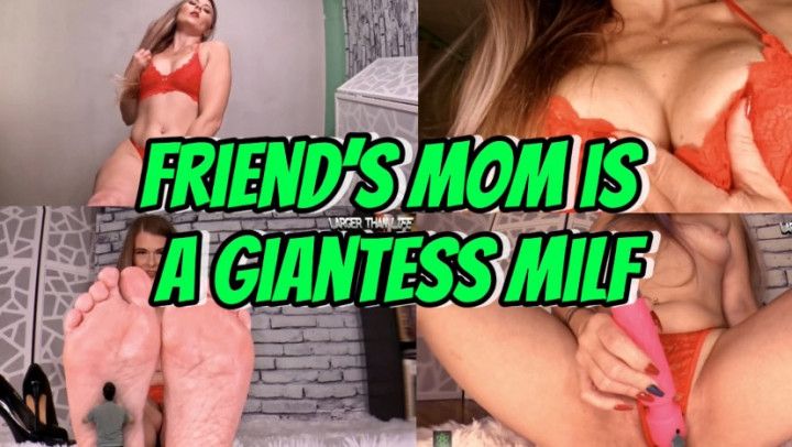 Kitty Quinn in Friends step-Mom is a Giantess MILF - SFX