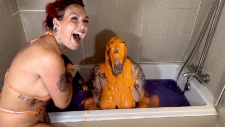 My first ever gunge session