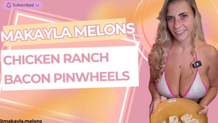 Chicken Bacon Ranch Pinwheels