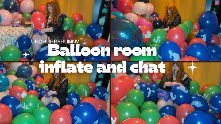 Inflate some more balloons and lets chat
